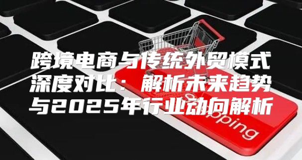 跨境电商与传统外贸模式深度对比：解析未来趋势与2025年行业动向解析