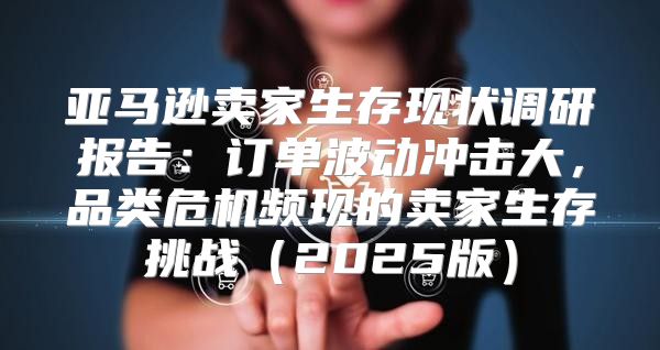 亚马逊卖家生存现状调研报告：订单波动冲击大，品类危机频现的卖家生存挑战2025版