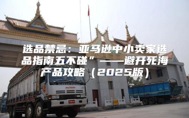 选品禁忌：亚马逊中小卖家选品指南五不碰”——避开死海产品攻略2025版