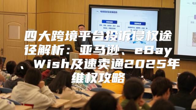 四大跨境平台投诉侵权途径解析：亚马逊、eBay、Wish及速卖通2025年维权攻略