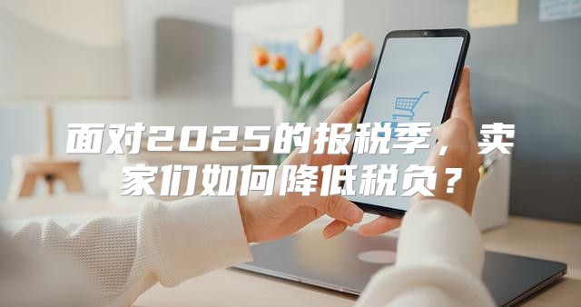 面对2025的报税季，卖家们如何降低税负？