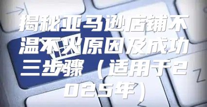 揭秘亚马逊店铺不温不火原因及成功三步骤适用于2025年