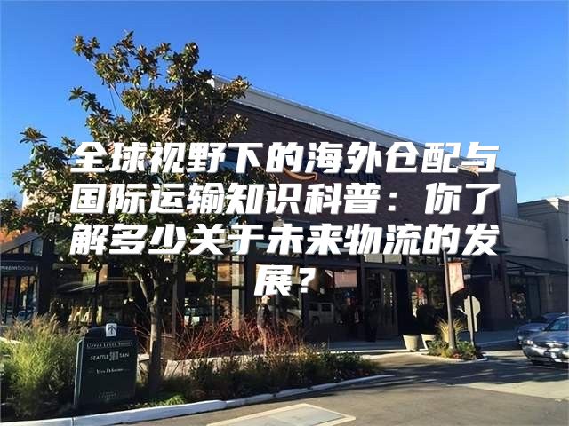 全球视野下的海外仓配与国际运输知识科普：你了解多少关于未来物流的发展？