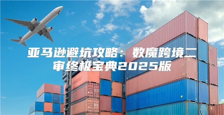 亚马逊避坑攻略：数魔跨境二审终极宝典2025版