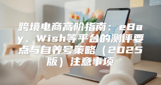 跨境电商高阶指南：eBay、Wish等平台的测评要点与自养号策略2025版注意事项