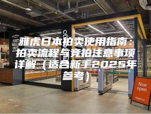 雅虎日本拍卖使用指南：拍卖流程与竞拍注意事项详解适合新手2025年参考