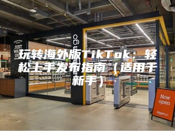 玩转海外版TikTok：轻松上手发布指南适用于新手