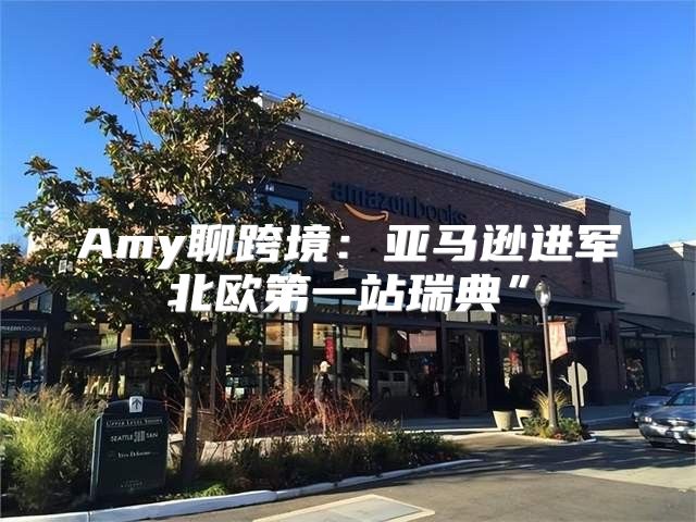 Amy聊跨境：亚马逊进军北欧第一站瑞典”