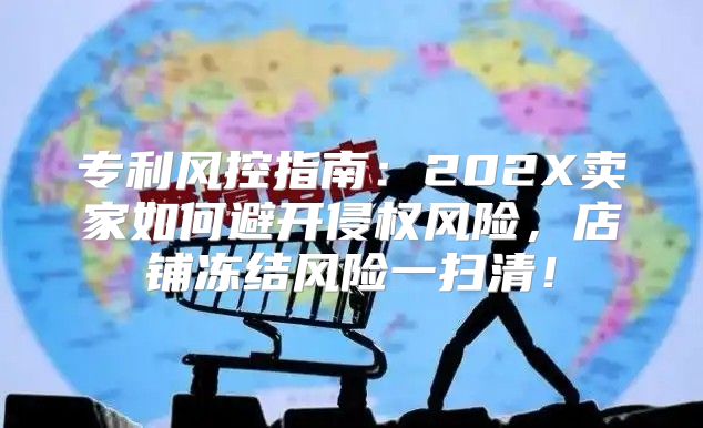 专利风控指南：202X卖家如何避开侵权风险，店铺冻结风险一扫清！