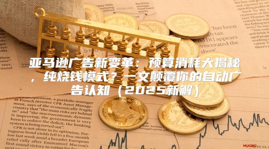 亚马逊广告新变革：预算消耗大揭秘，纯烧钱模式？一文颠覆你的自动广告认知2025新解