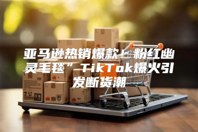 亚马逊热销爆款！粉红幽灵毛毯”TikTok爆火引发断货潮