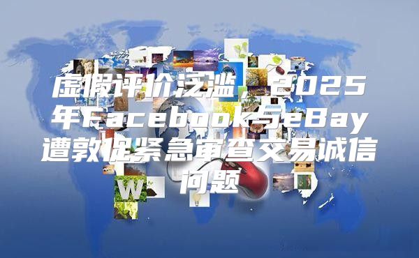 虚假评价泛滥，2025年Facebook与eBay遭敦促紧急审查交易诚信问题
