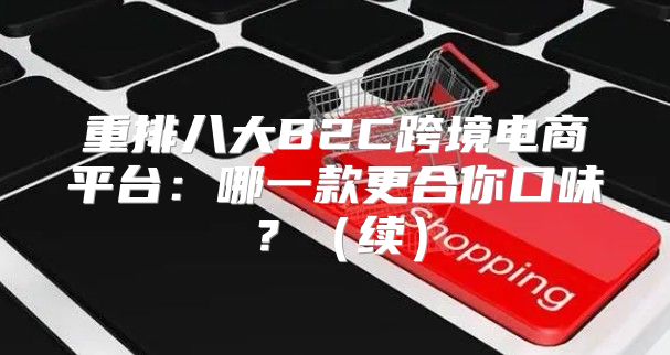 重排八大B2C跨境电商平台：哪一款更合你口味？续