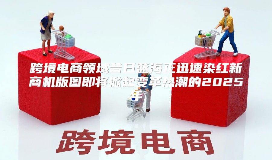 跨境电商领域昔日蓝海正迅速染红新商机版图即将掀起变革热潮的2025年