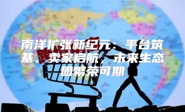 南洋扩张新纪元：平台筑基、卖家启航，未来生态圈繁荣可期