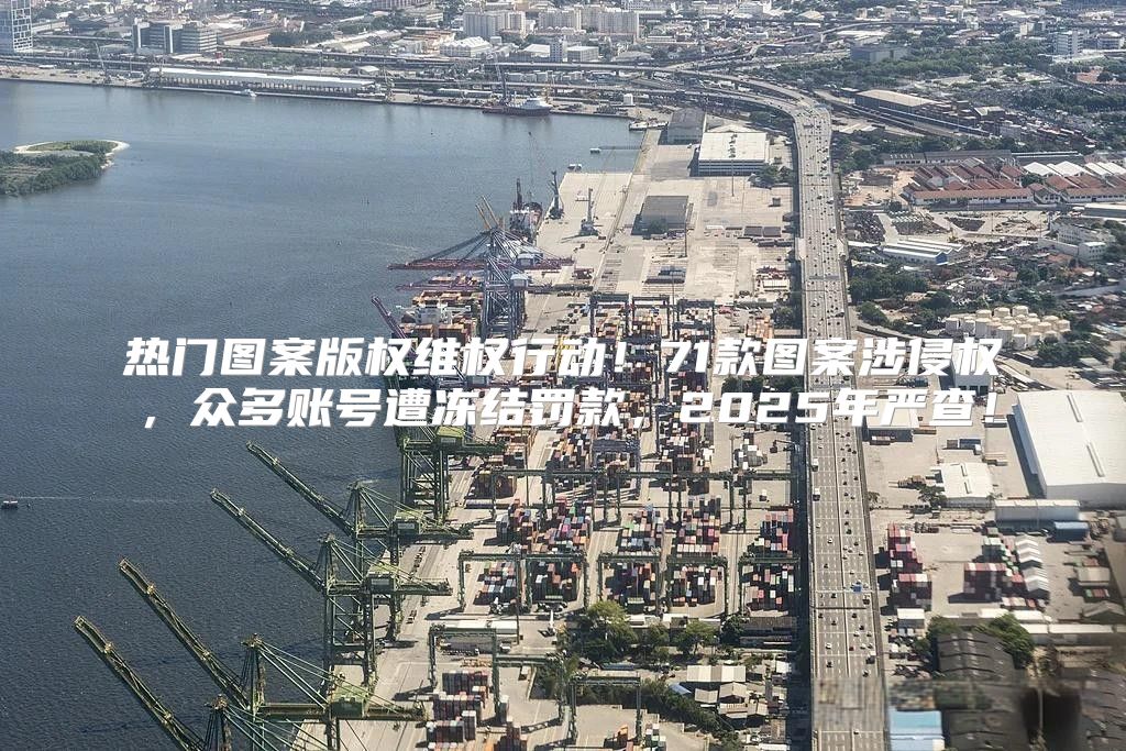 热门图案版权维权行动！71款图案涉侵权，众多账号遭冻结罚款，2025年严查！