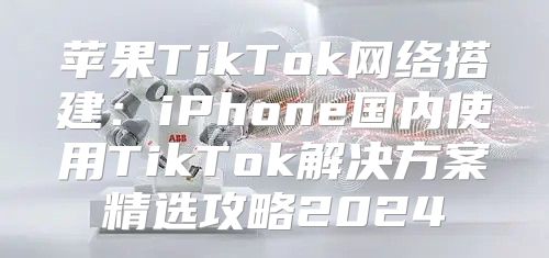苹果TikTok网络搭建：iPhone国内使用TikTok解决方案精选攻略2025