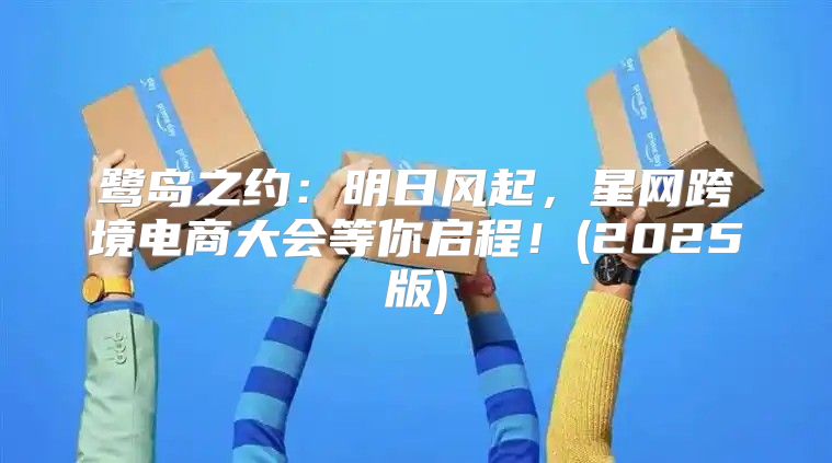 鹭岛之约：明日风起，星网跨境电商大会等你启程！(2025版)