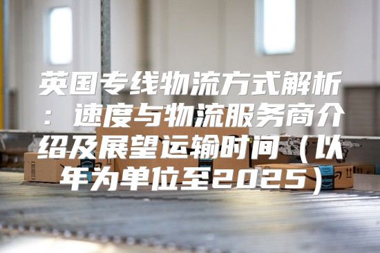 英国专线物流方式解析：速度与物流服务商介绍及展望运输时间以年为单位至2025