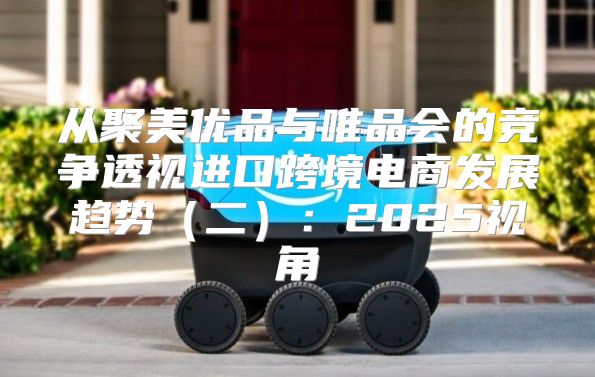 从聚美优品与唯品会的竞争透视进口跨境电商发展趋势二：2025视角
