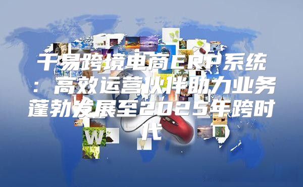 千易跨境电商ERP系统：高效运营伙伴助力业务蓬勃发展至2025年跨时代