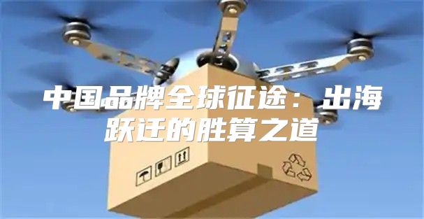 中国品牌全球征途：出海跃迁的胜算之道