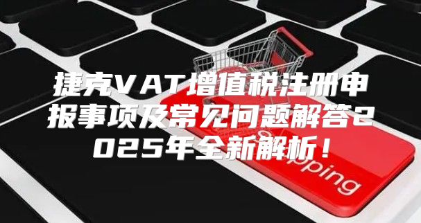 捷克VAT增值税注册申报事项及常见问题解答2025年全新解析！