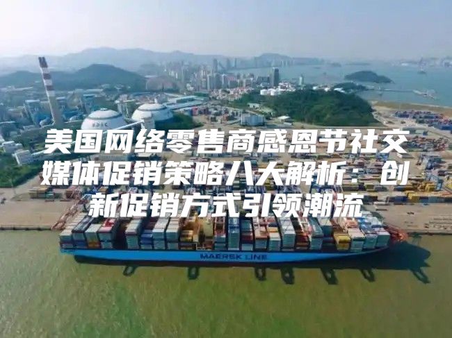 美国网络零售商感恩节社交媒体促销策略八大解析：创新促销方式引领潮流