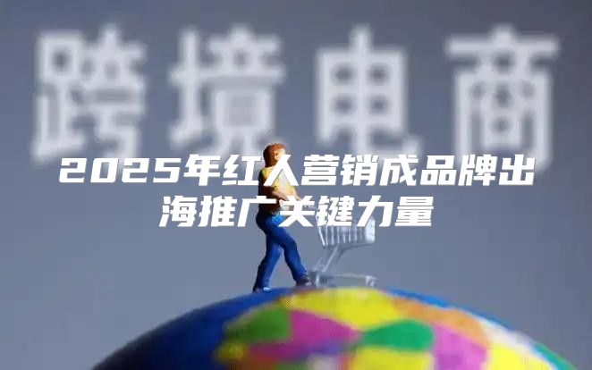 2025年红人营销成品牌出海推广关键力量
