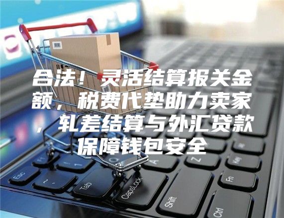 合法！灵活结算报关金额，税费代垫助力卖家，轧差结算与外汇贷款保障钱包安全