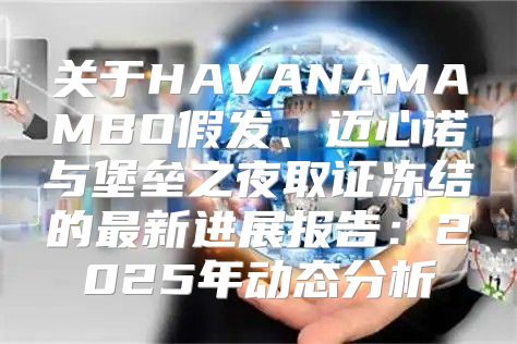 关于HAVANAMAMBO假发、迈心诺与堡垒之夜取证冻结的最新进展报告：2025年动态分析