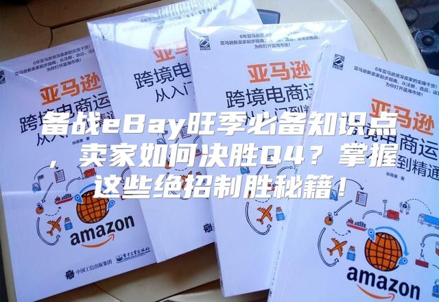 备战eBay旺季必备知识点，卖家如何决胜Q4？掌握这些绝招制胜秘籍！