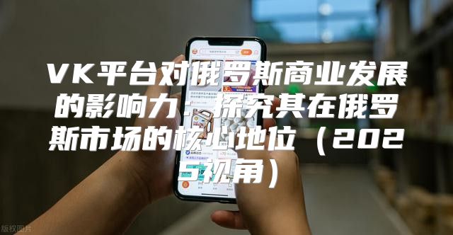 VK平台对俄罗斯商业发展的影响力：探究其在俄罗斯市场的核心地位2025视角