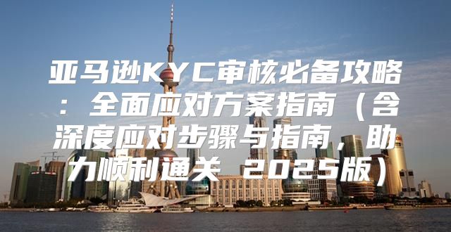 亚马逊KYC审核必备攻略：全面应对方案指南含深度应对步骤与指南，助力顺利通关 2025版