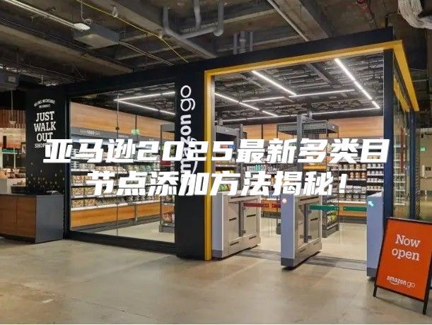 亚马逊2025最新多类目节点添加方法揭秘！