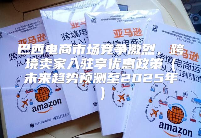 巴西电商市场竞争激烈，跨境卖家入驻享优惠政策未来趋势预测至2025年