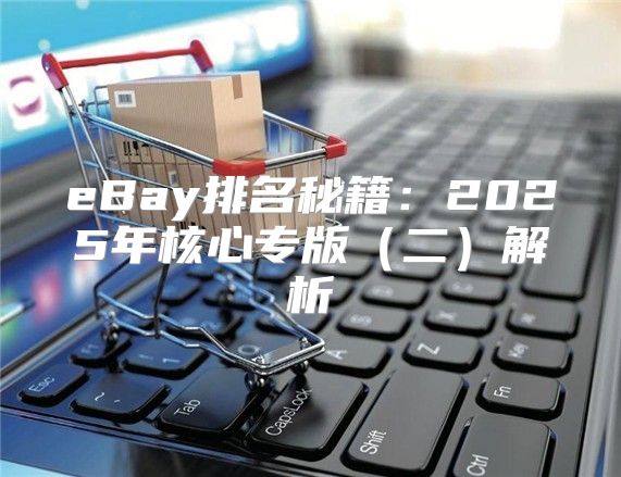 eBay排名秘籍：2025年核心专版二解析