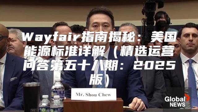 Wayfair指南揭秘：美国能源标准详解精选运营问答第五十八期：2025版