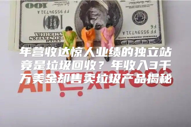 年营收达惊人业绩的独立站竟是垃圾回收？年收入3千万美金却售卖垃圾产品揭秘