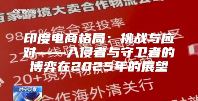 印度电商格局：挑战与应对——入侵者与守卫者的博弈在2025年的展望