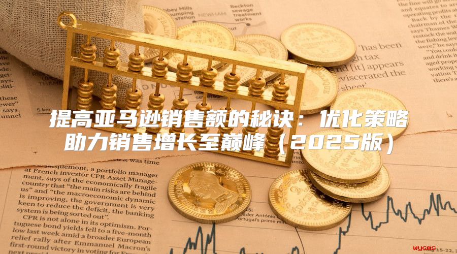 提高亚马逊销售额的秘诀：优化策略助力销售增长至巅峰2025版