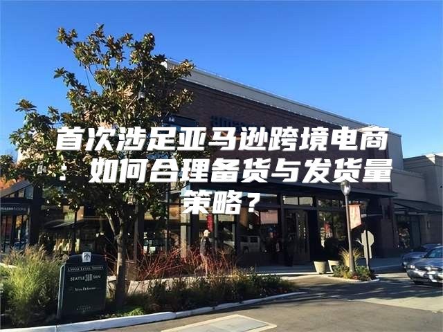 首次涉足亚马逊跨境电商：如何合理备货与发货量策略？