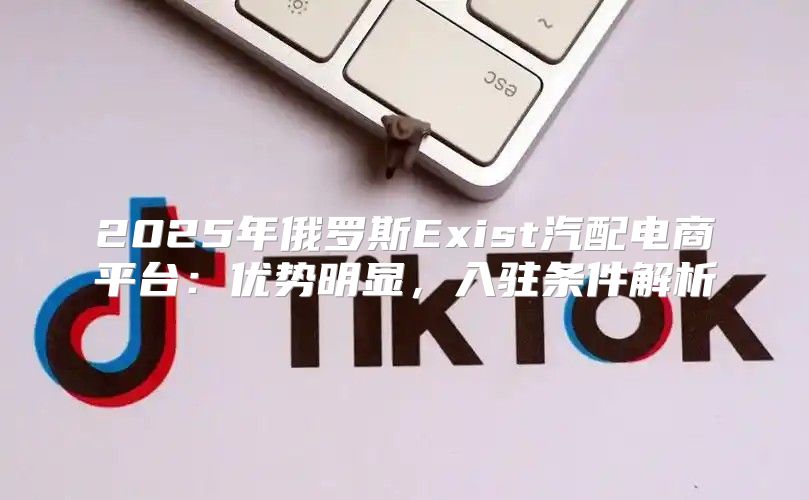 2025年俄罗斯Exist汽配电商平台：优势明显，入驻条件解析