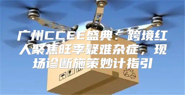 广州CCEE盛典：跨境红人聚焦旺季疑难杂症，现场诊断施策妙计指引