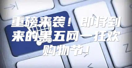 重磅来袭！即将到来的黑五网一狂欢购物节！