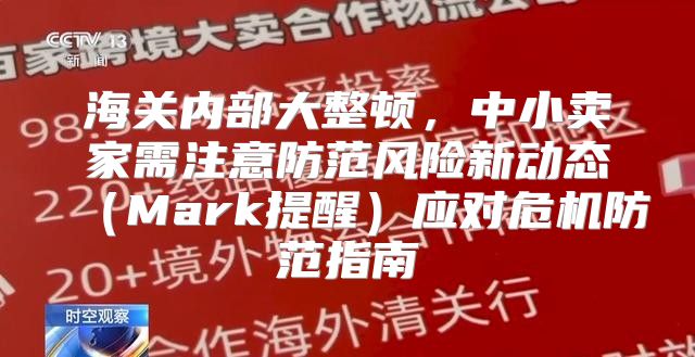 海关内部大整顿，中小卖家需注意防范风险新动态Mark提醒应对危机防范指南
