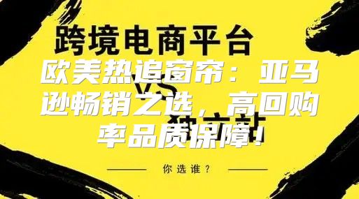 欧美热追窗帘：亚马逊畅销之选，高回购率品质保障！