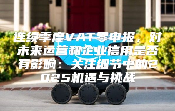 连续季度VAT零申报，对未来运营和企业信用是否有影响：关注细节中的2025机遇与挑战