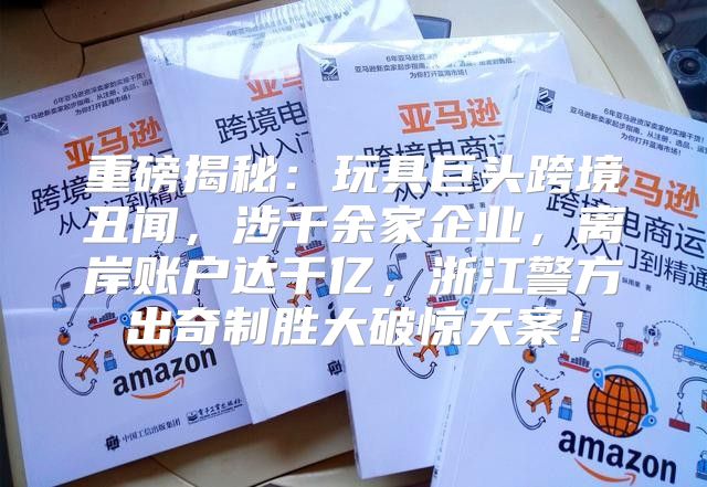 重磅揭秘：玩具巨头跨境丑闻，涉千余家企业，离岸账户达千亿，浙江警方出奇制胜大破惊天案！