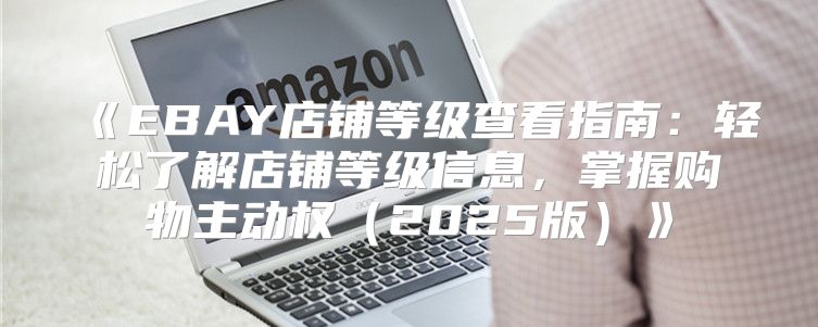 EBAY店铺等级查看指南：轻松了解店铺等级信息，掌握购物主动权2025版